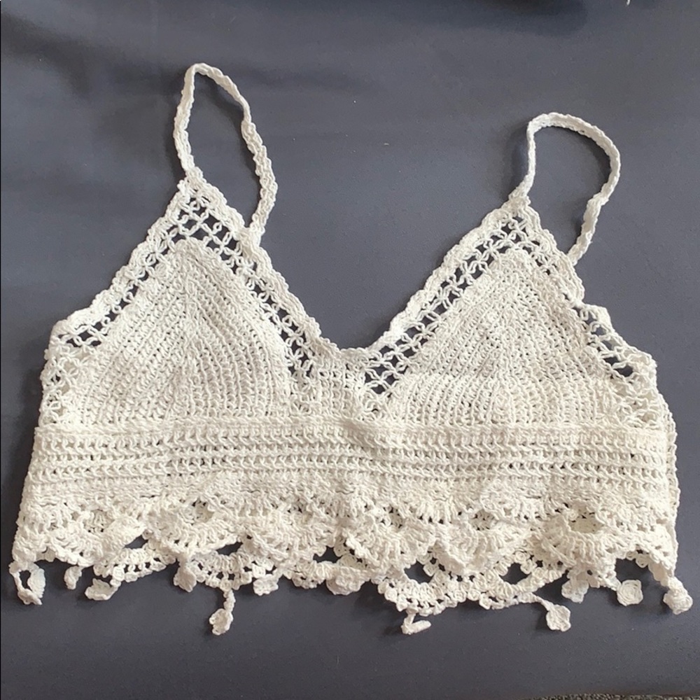 Crochet Crop Top - Never Worn